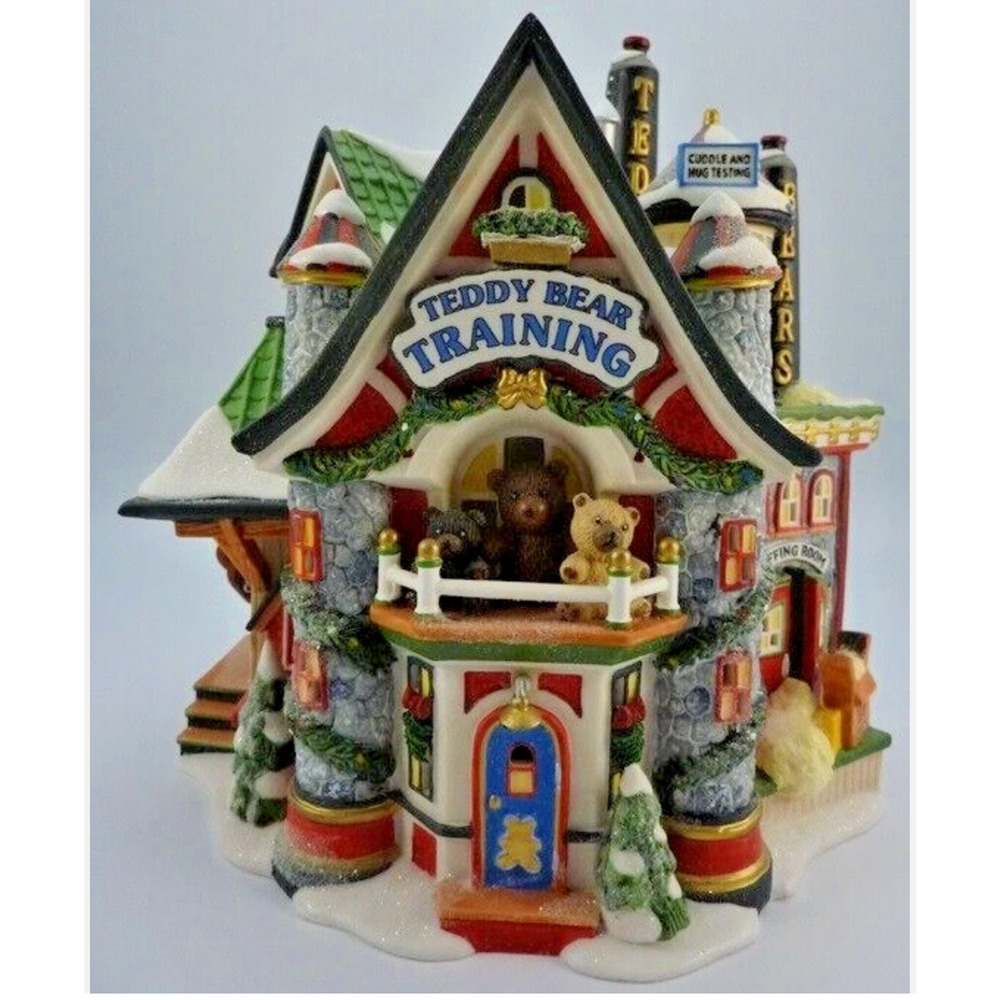 Dept 56 - North Pole Series Teddy Bear Training Center, #56774 New/ with box